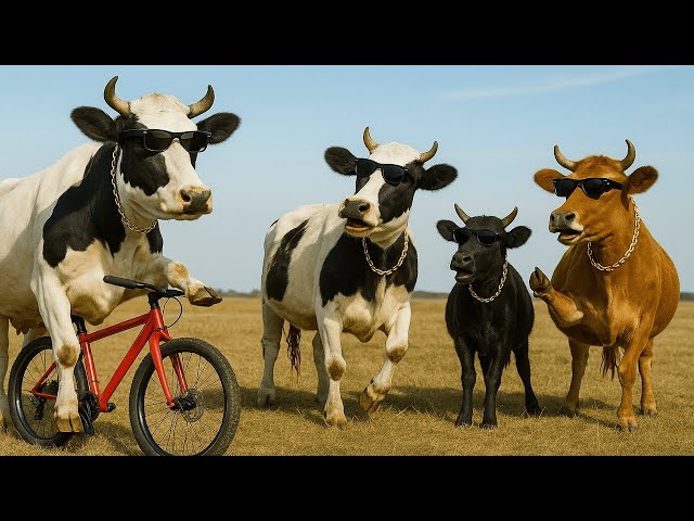 Video thumbnail for FUNNY COW DANCE Video Con bò - Con trâu - Nhạc con bò - Con bò ăn 2024 | Cow Dance Mix | Dancing Cow