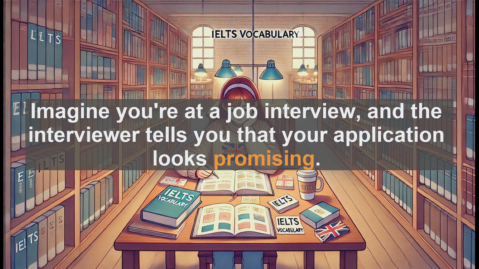 'Video thumbnail for 2500 Must Know IELTS 6.5 Vocabulary - Understanding 'Promising': A Key Word for IELTS Success'