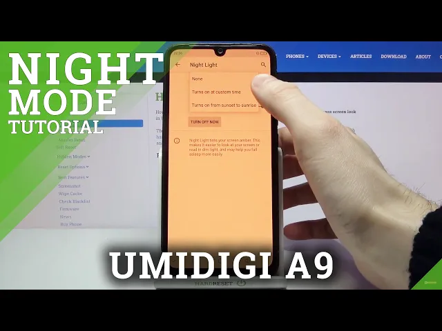 Video thumbnail for How to Turn On Night Mode in UMIDIGI A9 – Eye Comfort Mode