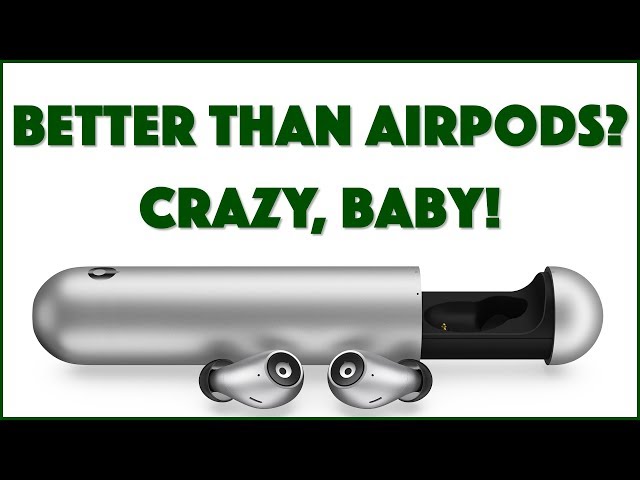 Video thumbnail for The Wireless Crazybaby Air 1S Headphones -- Reviewed