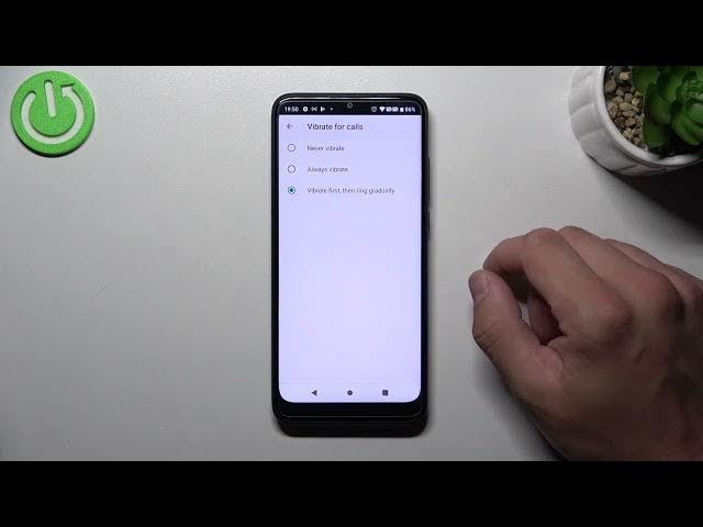 Video thumbnail for How to Turn On / Turn Off the Ringtone Vibration on the TCL 205 - Haptic Feedback Preferences
