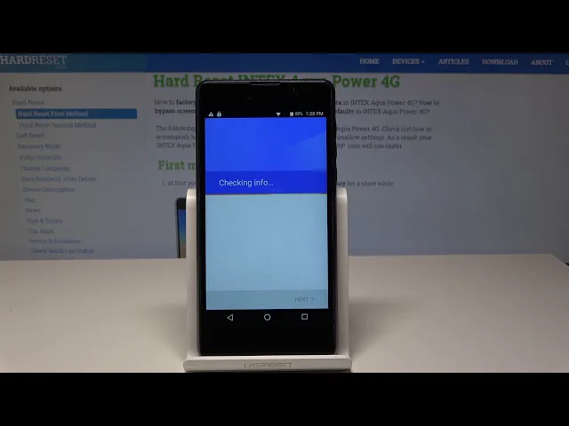 Video thumbnail for How to Backup Data in INTEX Aqua Power 4G - Add Backup Account