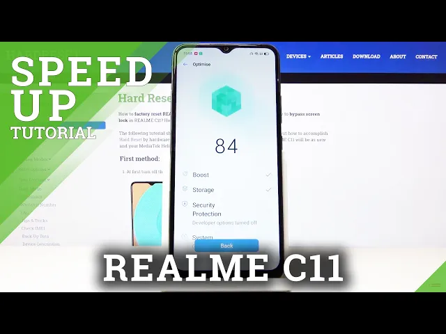 Video thumbnail for How to Speed Up REALME C11 – Optimize System