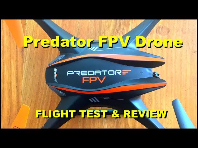 Video thumbnail for The $109 Predator FPV HD Quad-Copter Drone - Flight Test & Review!