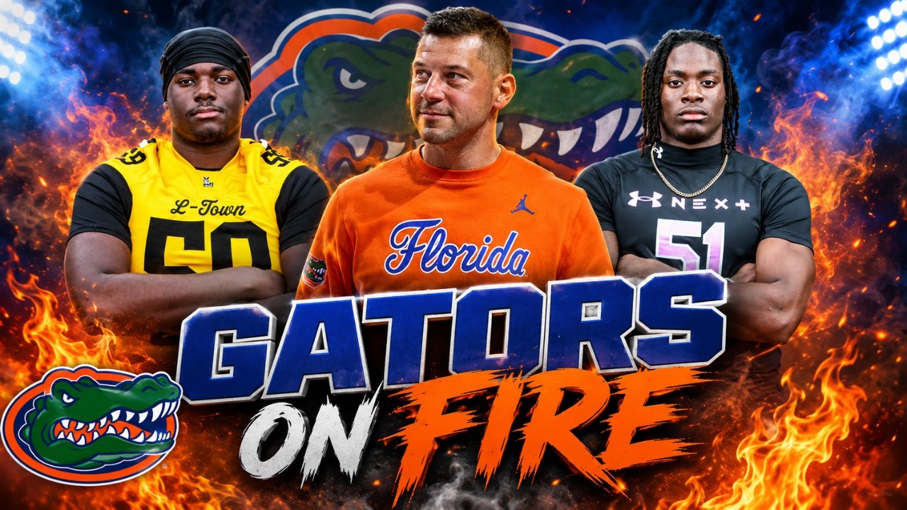 Video thumbnail for Florida Gators Trending for TWO Massive Top-150 4-Stars