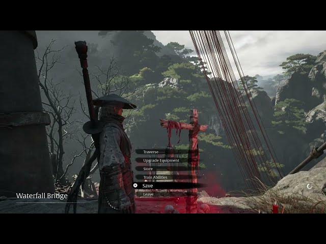 Video thumbnail for Phantom Blade Zero - Chapter 1: Reach Waterfall Bridge Bell | Mad Arsonist | Weapon Materials Chest