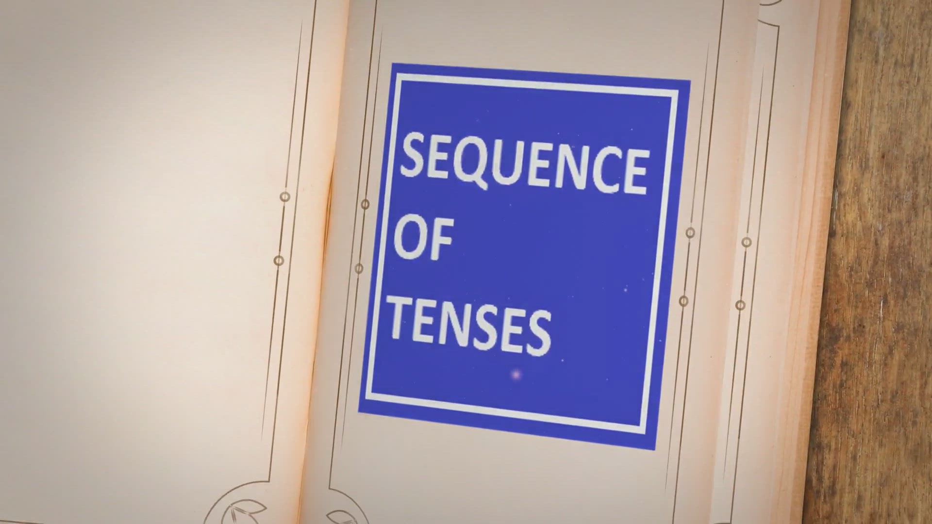 'Video thumbnail for Sequence Of Tenses'