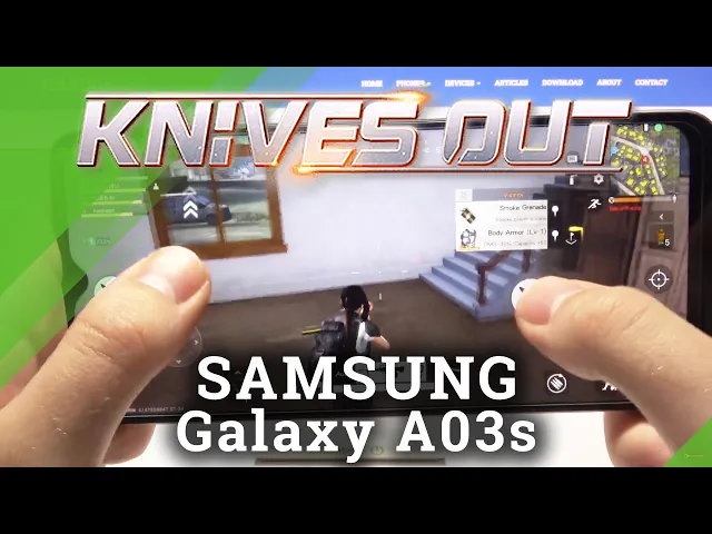 Video thumbnail for Gameplay of Knives Out on SAMSUNG Galaxy A03s - Mobile Gaming Test