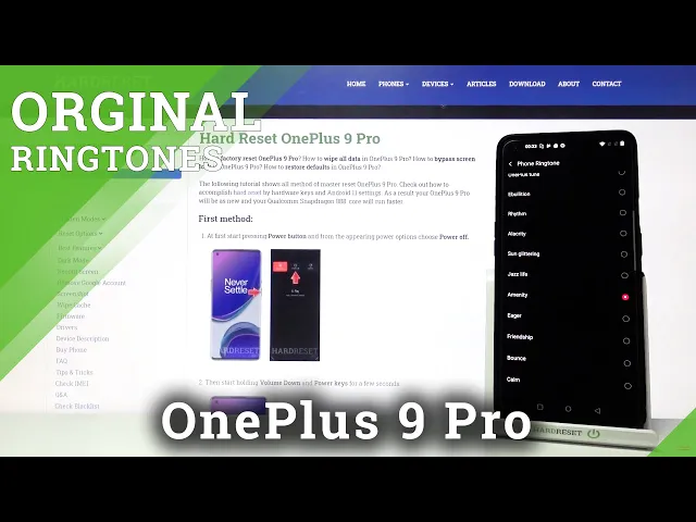 Video thumbnail for OnePlus 9 Pro - All Default Ringtones Review