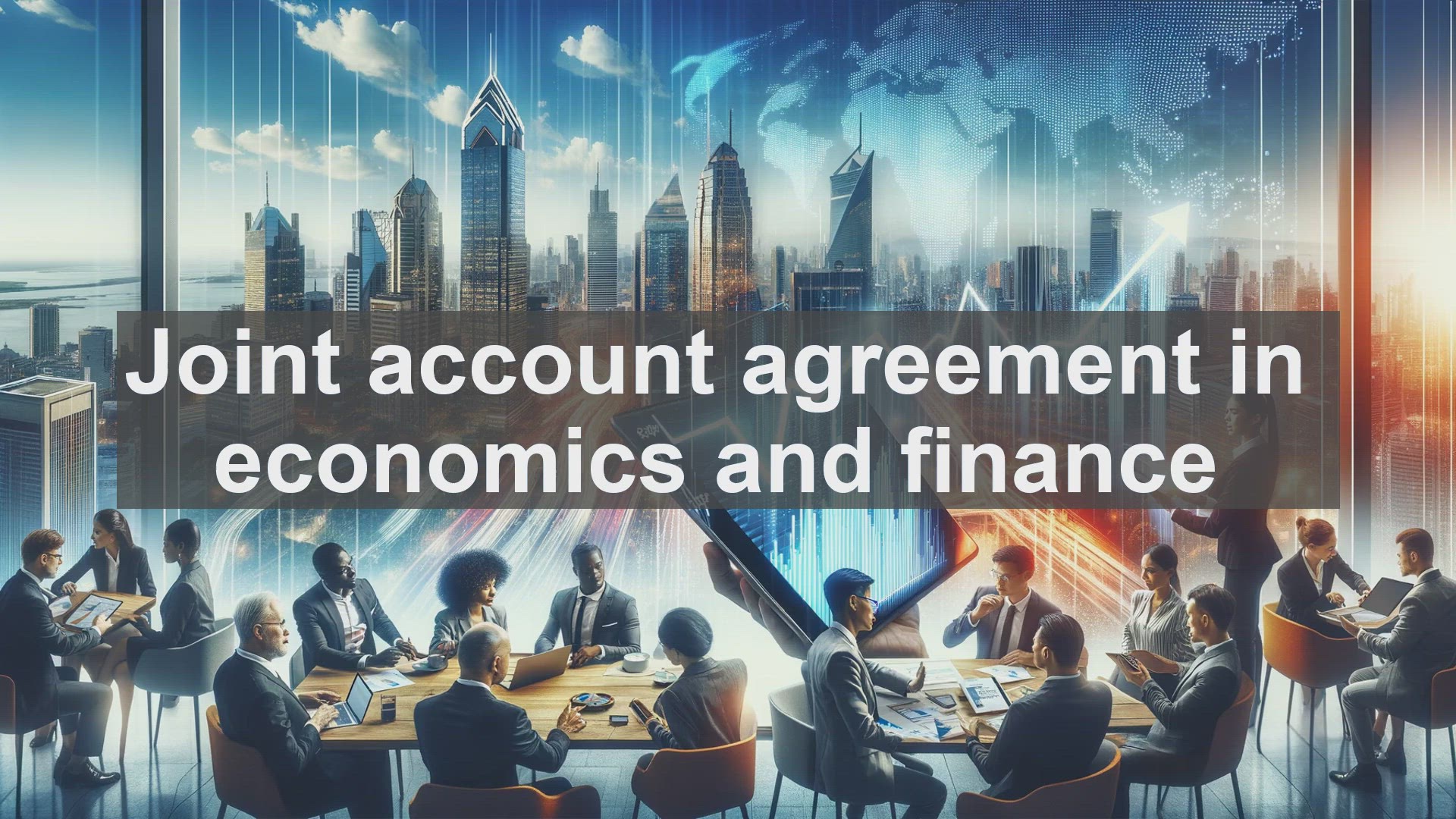 'Video thumbnail for Joint account agreement in economics and finance'