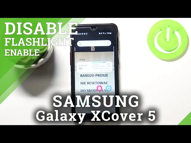 Video thumbnail for How to Activate Flashlight in SAMSUNG Galaxy XCover 5 – Use Torch