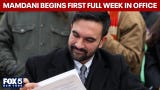Video thumbnail for Mamdani begins first full week in office