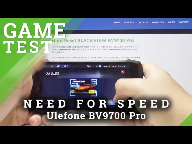 Video thumbnail for Need For Speed FPS Checkup on Ulefone BV9700 PRO - NFS Android Version Review