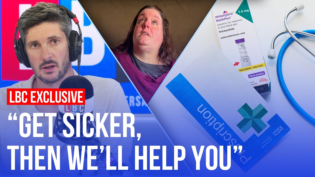 Video thumbnail for "If she can't get weight-loss jabs... who can?" | LBC exclusive