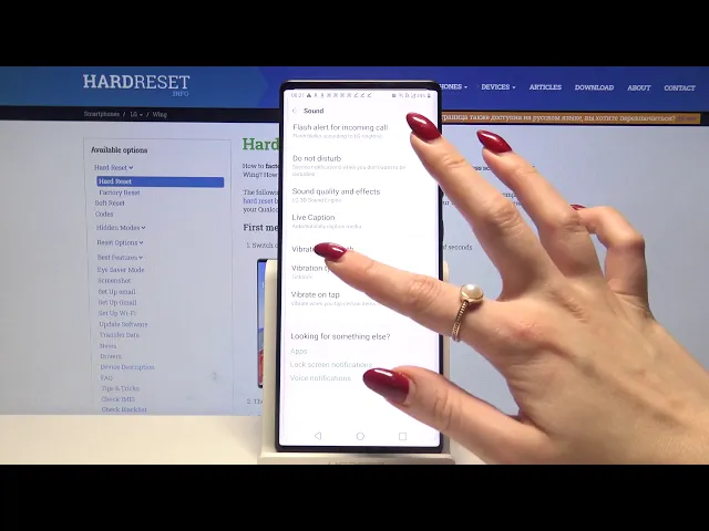 Video thumbnail for Vibration Settings LG Wing – Choose Vibration Pattern
