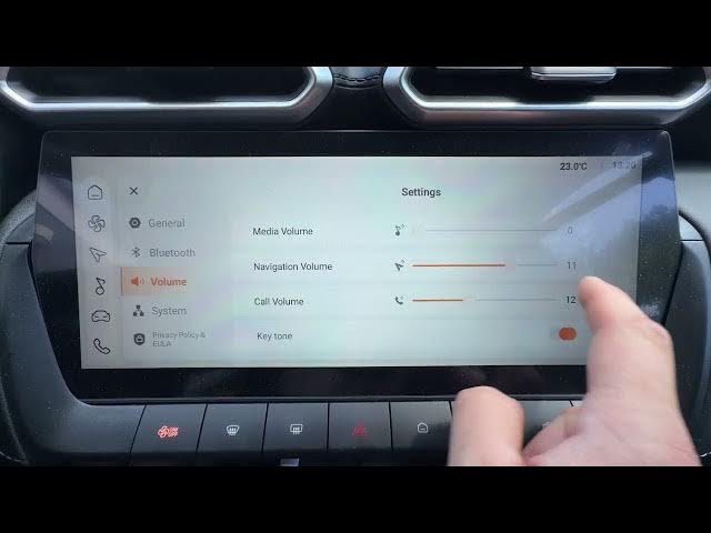 Video thumbnail for MG ZS – How to Adjust Navigation Volume