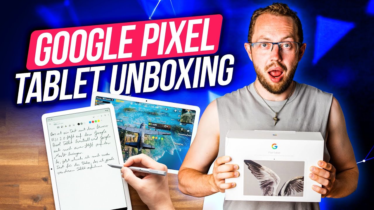 Video thumbnail for Google Pixel Tablet Unboxing with Dock & Pen
