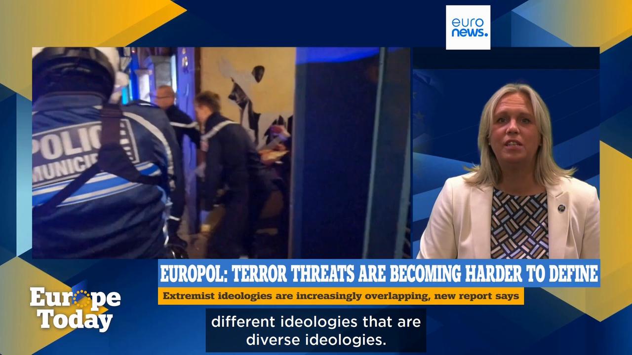Video thumbnail for Terrorism is a 'persistent' threat, says Europol