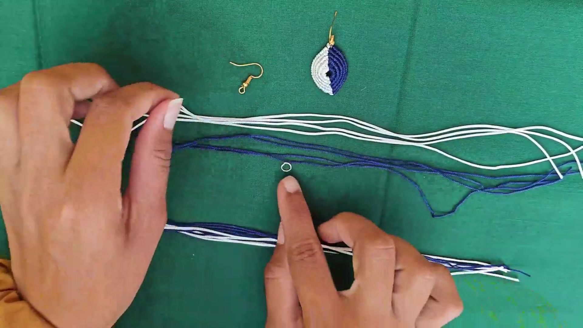 Video thumbnail for How to Make Macramé Earrings _ Beginner Friendly DIY Jewelry