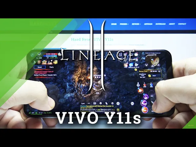 Video thumbnail for Lineage II Gameplay on Vivo Y11s – Game Test
