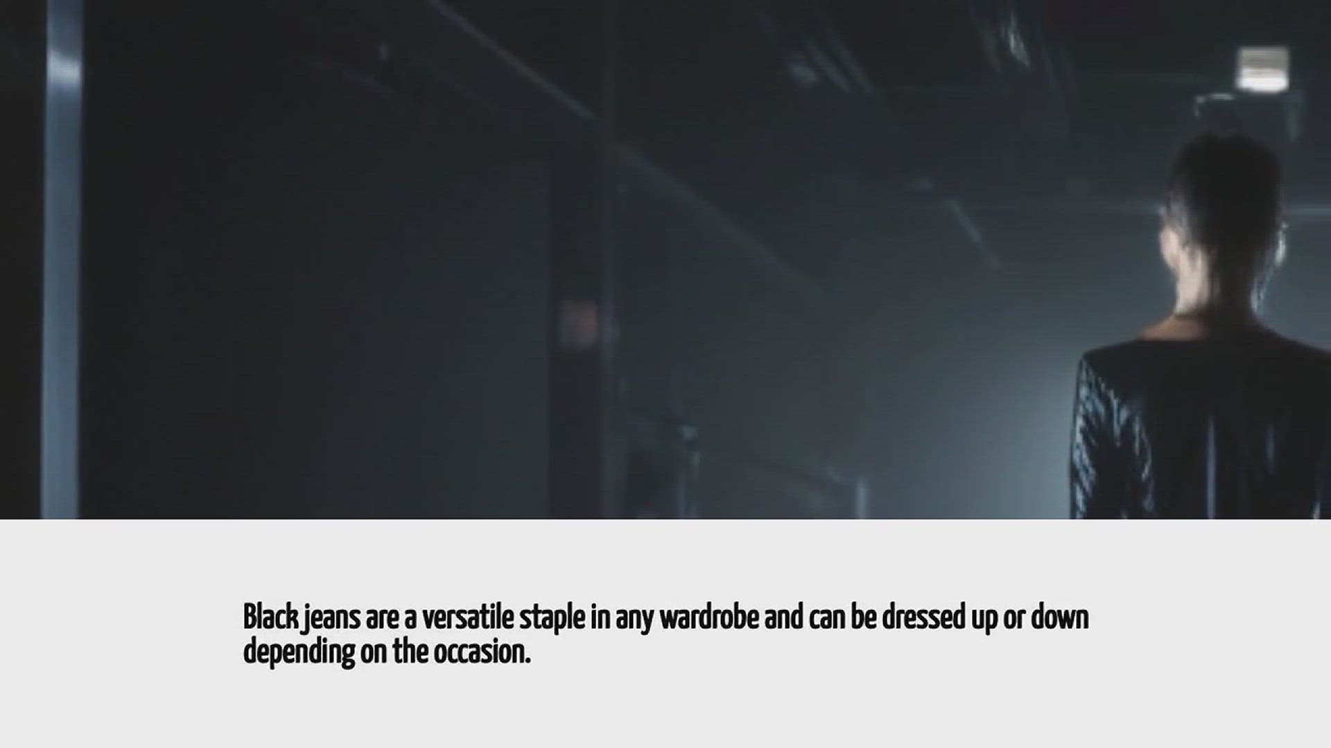 Video thumbnail for Outfit Ideas What To Wear With Black Jeans