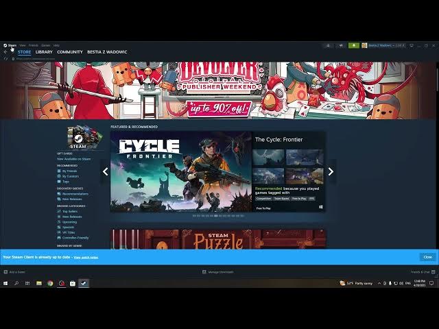 Video thumbnail for How To Launch Steam With System 2023 | Steam NEW UI UPDATE