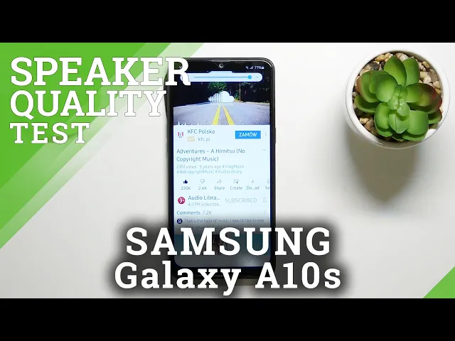 Video thumbnail for Speaker Sound Quality Test in SAMSUNG Galaxy A10s – Verify Speaker Sound