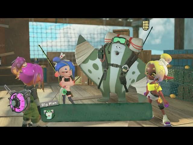 Video thumbnail for Splatoon Raiders - Hideout Ship: Talk with Deep Cut "Fog Cleared Pretty Quick" Cutscene