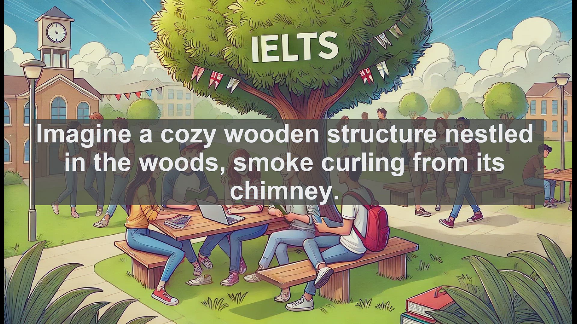 'Video thumbnail for 2500 Must Know IELTS 6.5 Vocabulary - Exploring the Word 'Cabin': Boost Your IELTS Vocabulary'
