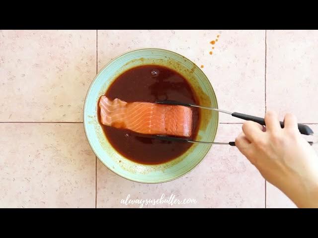 Video thumbnail for Sweet & SPICY Baked Firecracker Salmon