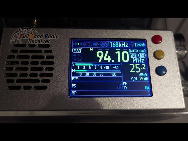 Video thumbnail for TEF 6686 LW/MW/SW/FM RDS Radio - FM DX of WIP @ 94.1 MHz from Philadelphia Pennsylvania