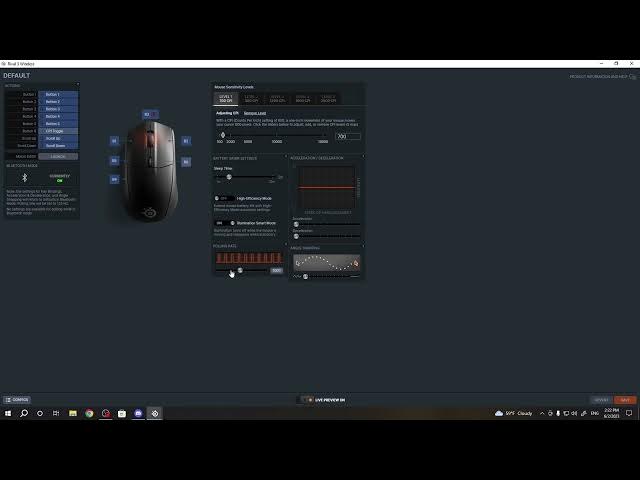 Video thumbnail for How To Change Pooling Rate On Steelseries Rival 3
