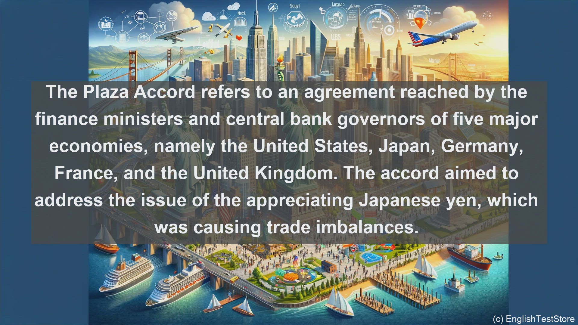 'Video thumbnail for Plaza accord in economics and finance'