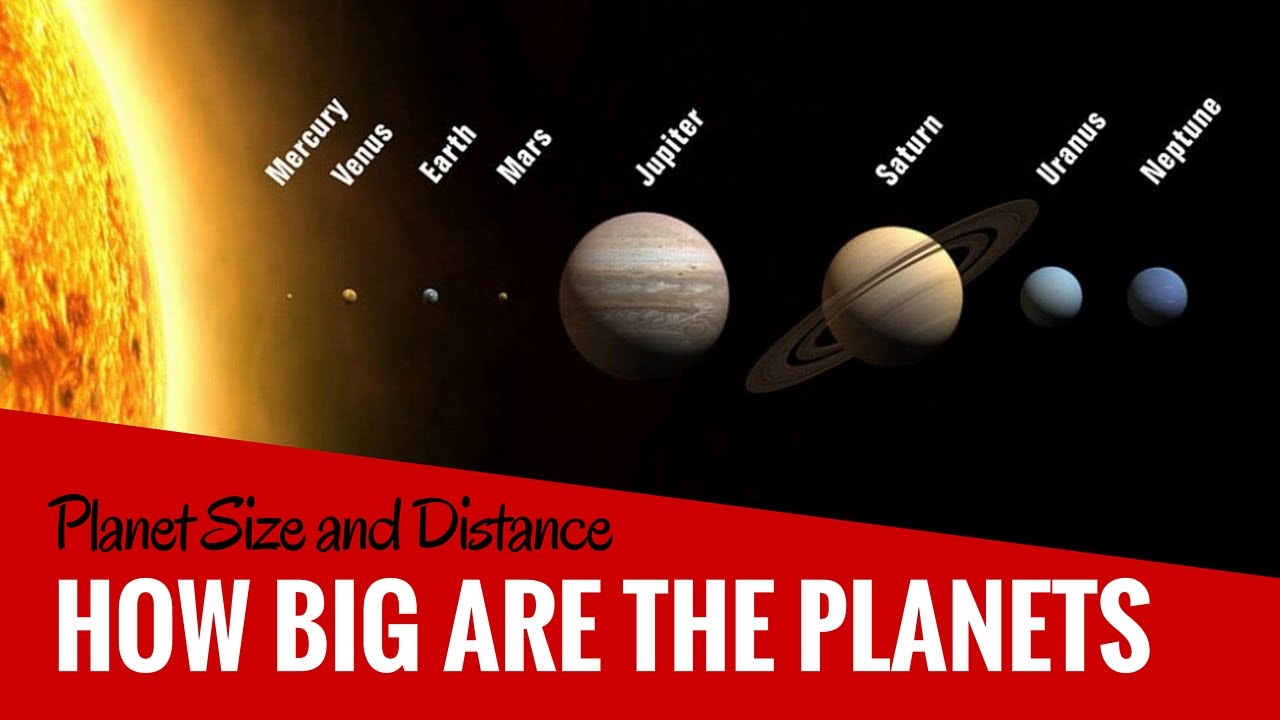 'Video thumbnail for How Big Are Our Planets | Planet Size Comparison Explained With The Help of Fruits'
