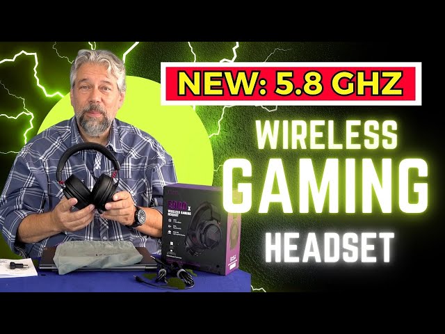 Video thumbnail for 5.8Ghz is a winner with the EKSA E900X 5.8Ghz Wireless Gaming Headset