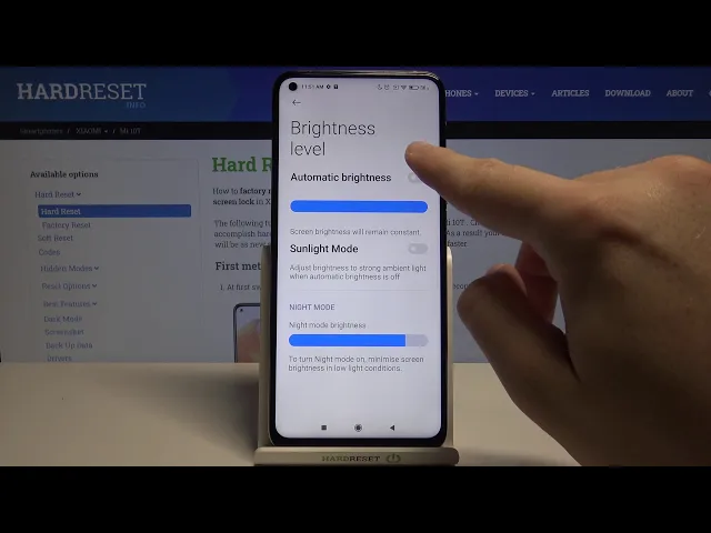 Video thumbnail for How to Activate Auto-Brightness in Xiaomi MI 10T – Disable Adaptive Brightness