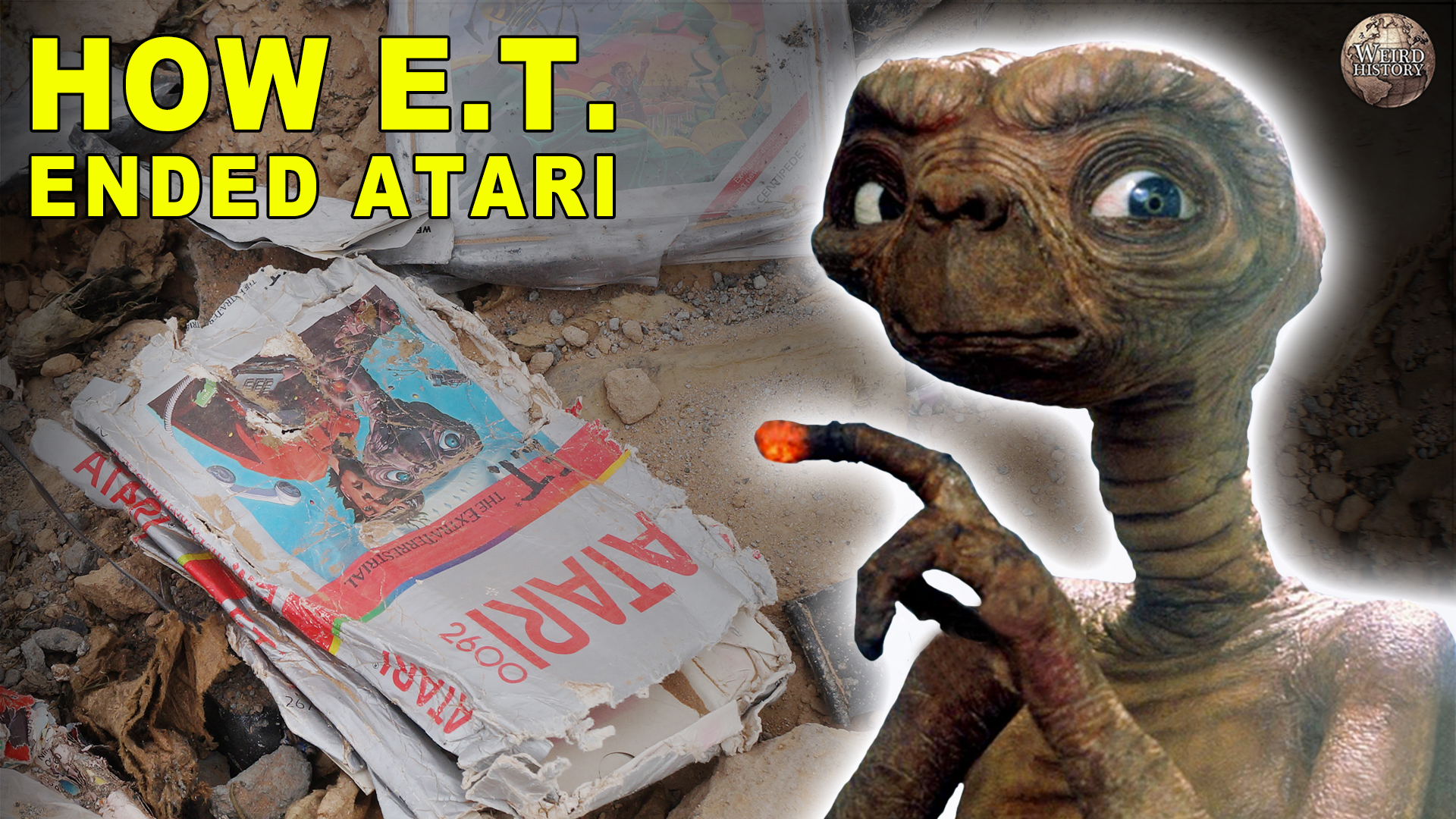 Video thumbnail for How the ET Video Game Ended Atari