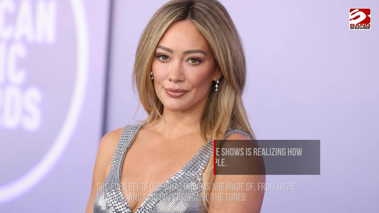 Video thumbnail for Hilary Duff says nostalgic fans feel like a 'badge of honour'