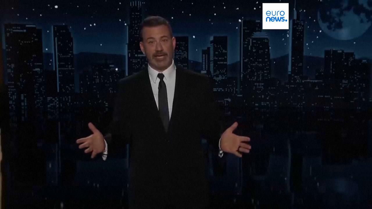 'Video thumbnail for Jimmy Kimmel's late-night show taken off air over remarks about Charlie Kirk’s death'