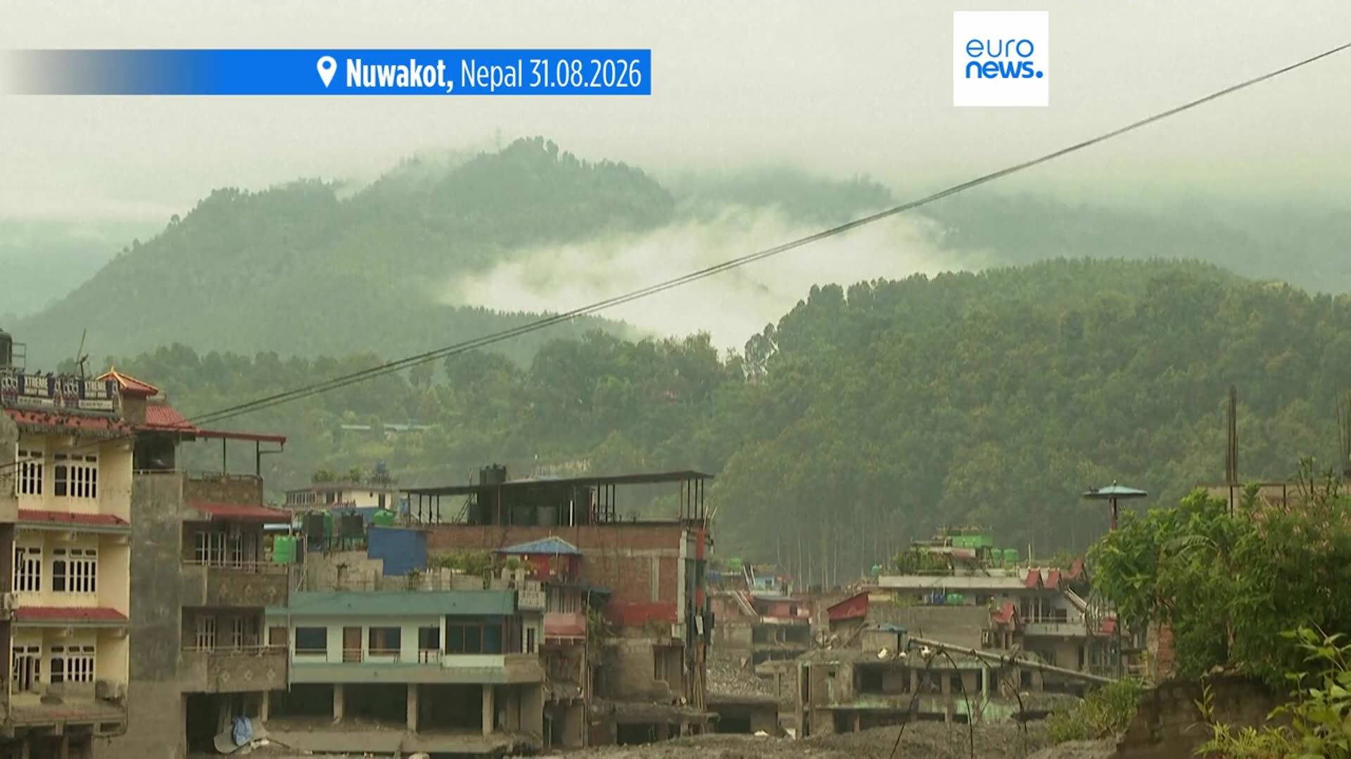 Video thumbnail for Authorities in Nepal carry out temporary burials of unidentified flood victims causing public outrage