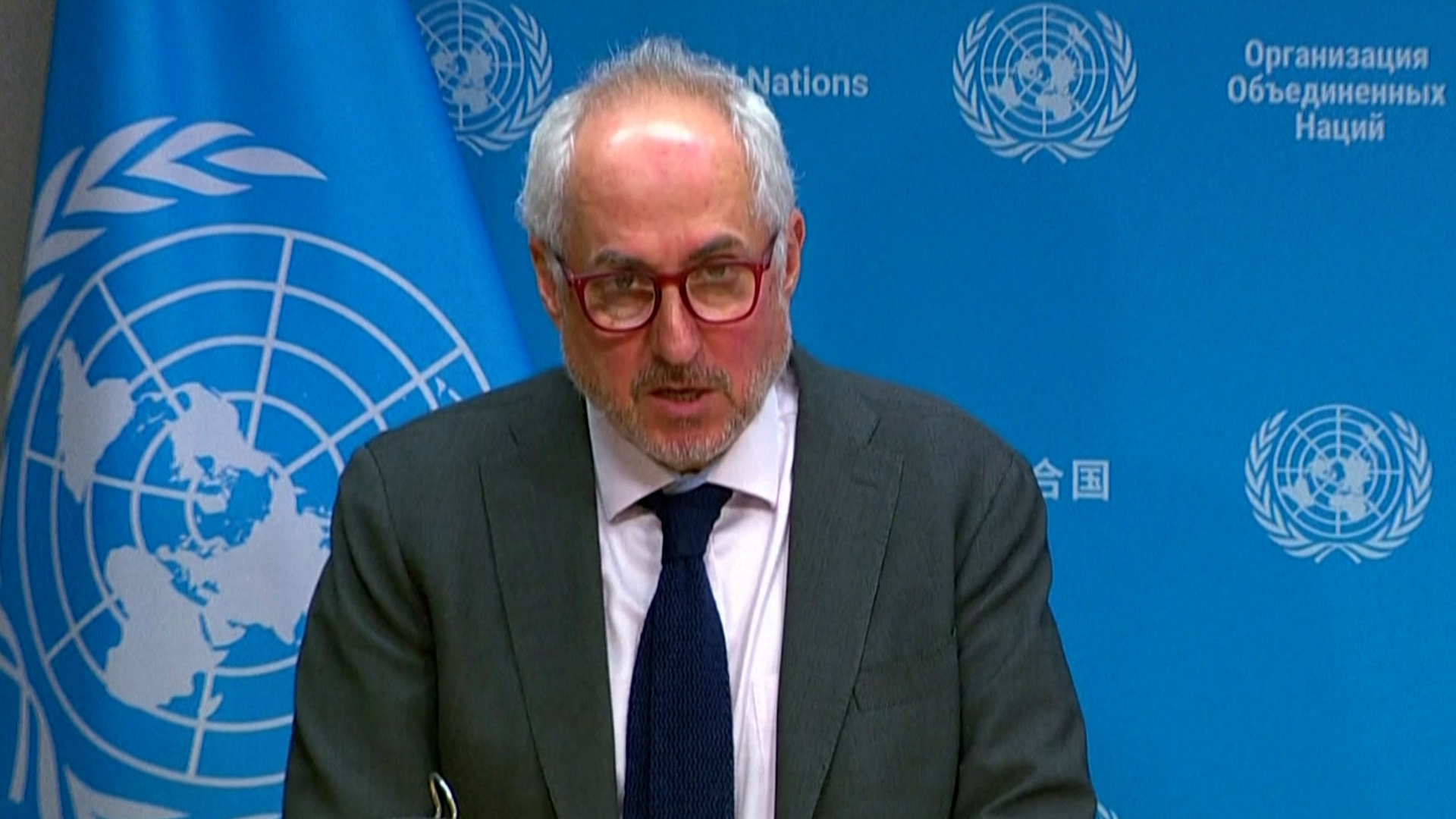 Video thumbnail for UN urges ‘all parties’ to respect navigation in Strait of Hormuz