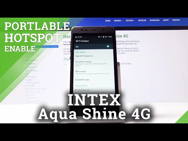 Video thumbnail for How to Activate Portable Hotspot in INTEX Aqua Shine 4G – Network Access Point