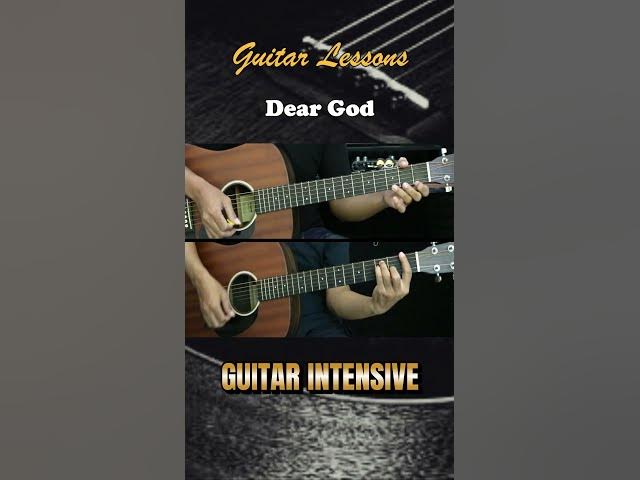 Video thumbnail for Dear God - Avenged Sevenfold | EASY Guitar Tutorial - Guitar Lessons #guitarlessons