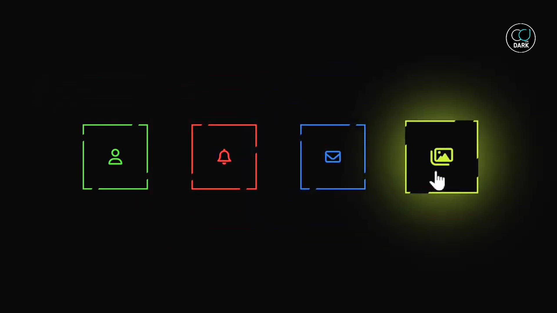 'Video thumbnail for Glowing Animated Navigation Menu _ Html CSS _ CSS Hover Effect'
