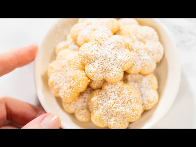 Video thumbnail for Lemon Spritz Cookies So Good, You’ll Want to Make Them Every Day