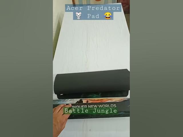 Video thumbnail for Acer Predator gaming mouse pad ( Battle jungle XXL size ) #acer #mousepad #acerpredator