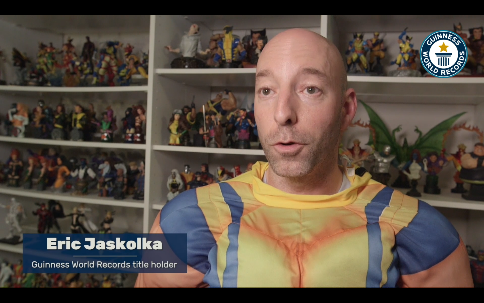 'Video thumbnail for Eric Jaskolka, the world's largest X-men memorabilia collection'