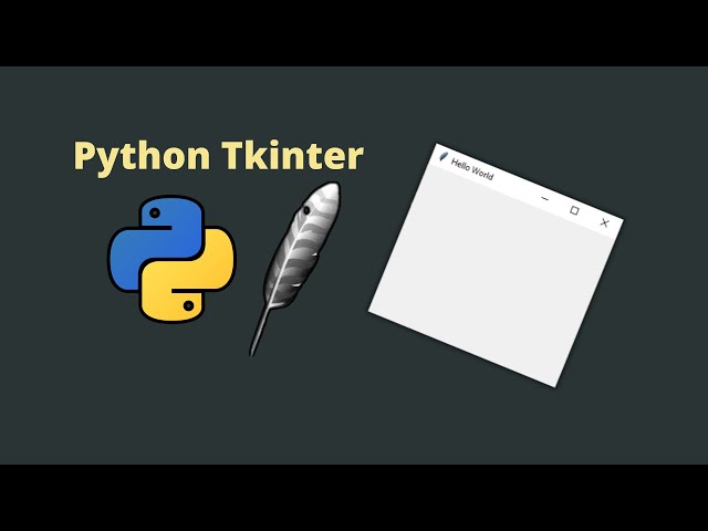 Video thumbnail for How to Create a Window in Tkinter  ( Python Tkinter Ep.02 )