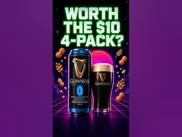 Video thumbnail for Shockingly Close to the Real Thing? Guinness Zero Review! 🍺☘️