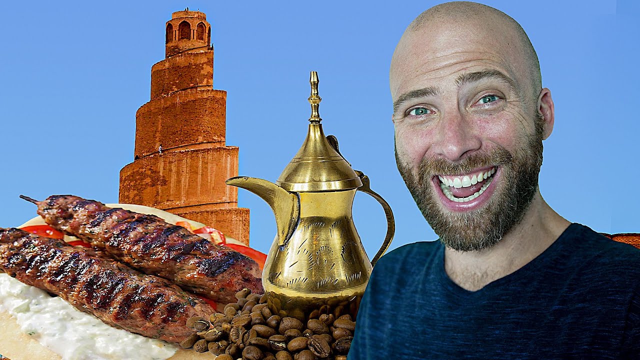Video thumbnail for 100 Hours in Najaf, Iraq! (Full Documentary) Bablyon to Najaf Food Tour!